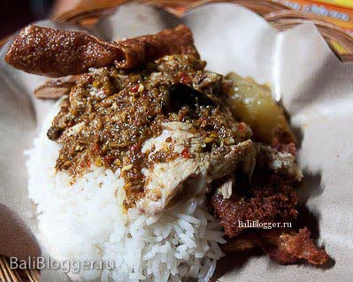 Баби Гулинг - главное балийское блюдо можно попробовать в варунге Ibu Oka в Убуде